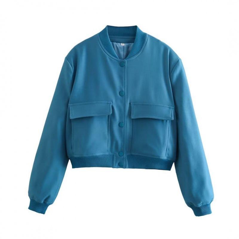 Femme  Blouson Varsity Cropped En Laine  | Vestes & Manteaux Femme AVAILABLE 545