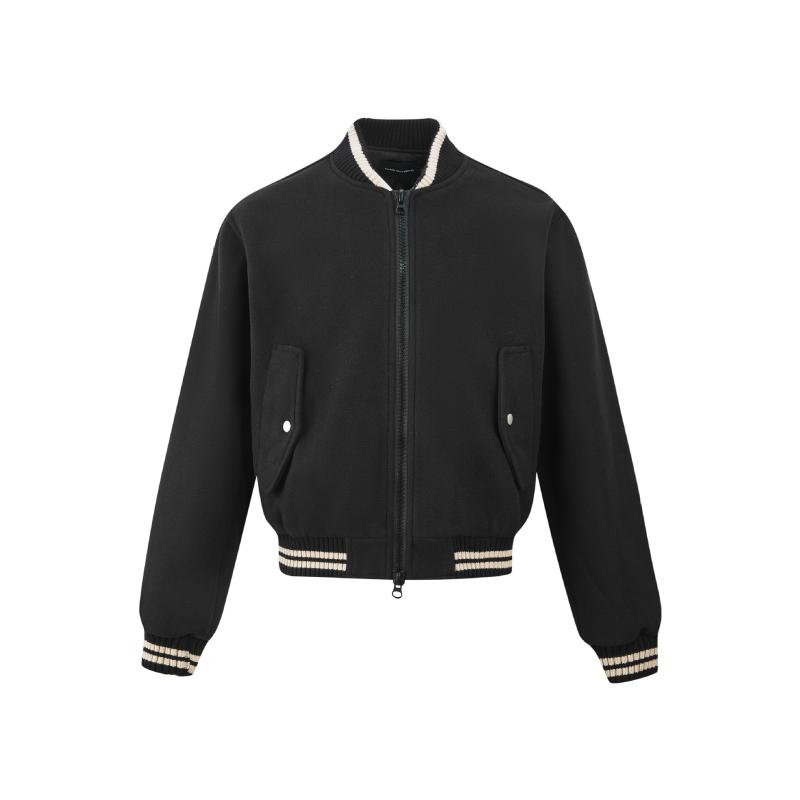 Femme  Blouson Varsity En Suède  | Vestes & Manteaux Femme Femme