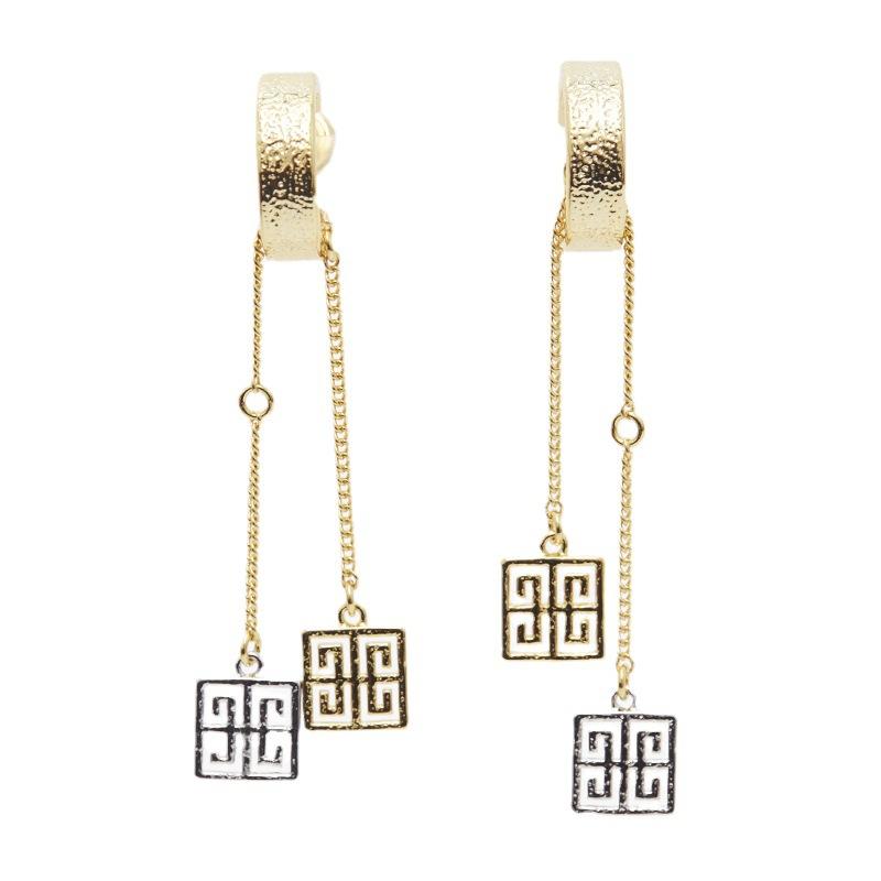 Femme  Boucles D'Oreilles Pendantes 4G  | Bijoux Accessoires ARGENTE