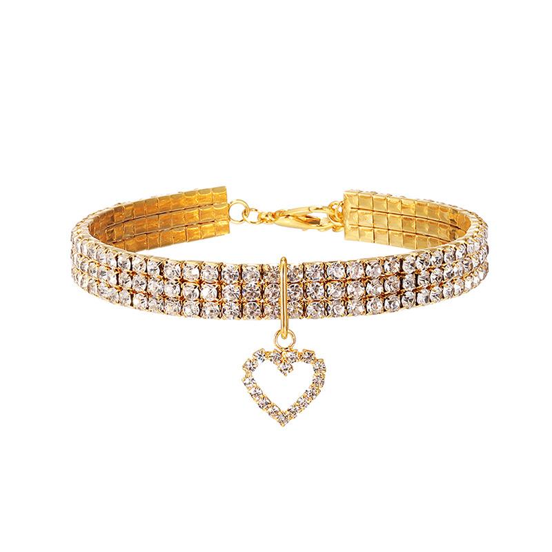 Femme  Bracelet 4G Crystal En Métal Avec Cristaux  | Bijoux Accessoires Bijoux