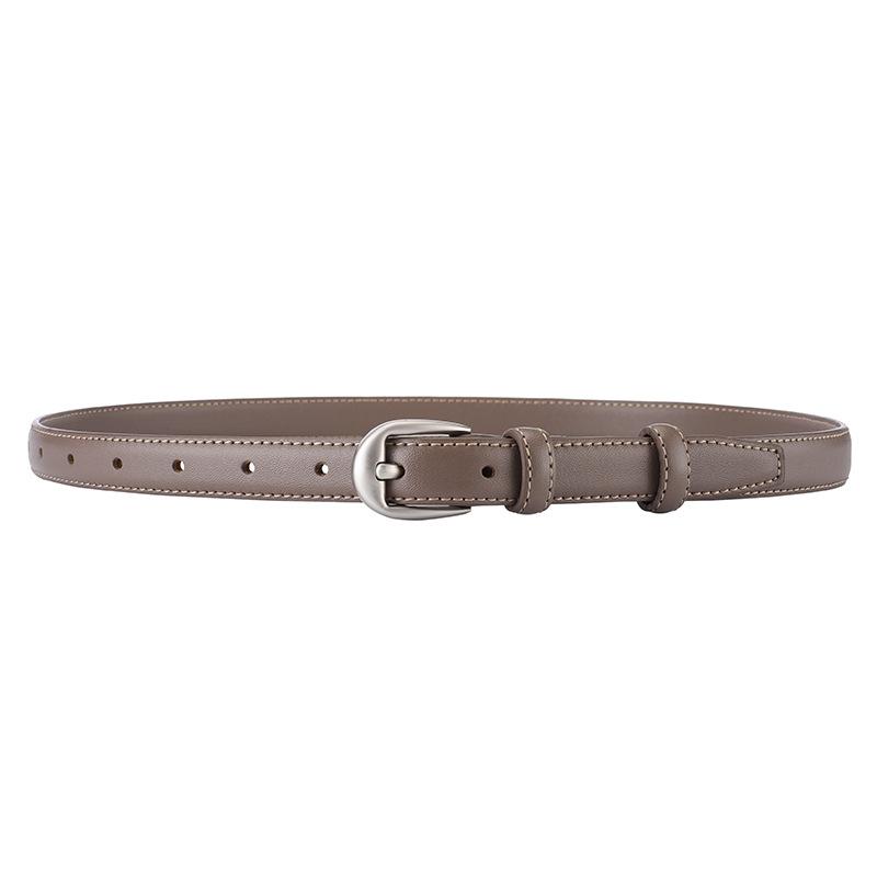 Femme  Ceinture Voyou En Cuir Laminé  | Ceintures Accessoires Ceintures