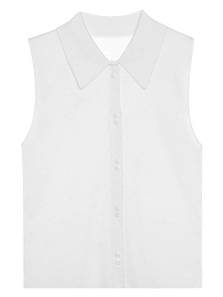 Femme  Chemise Courte Strassée  | Tops & Chemises Femme BLANC