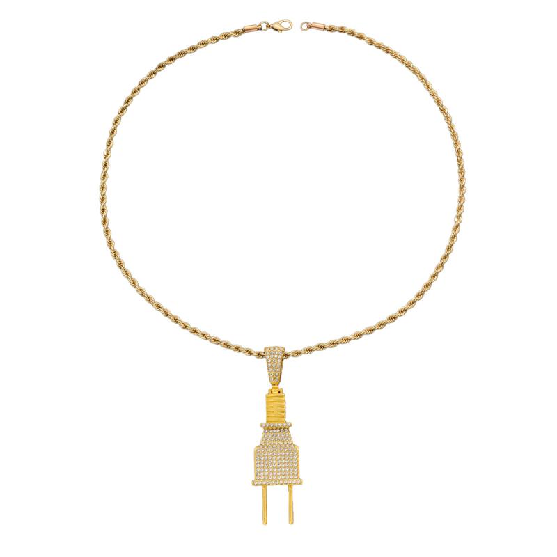 Femme  Collier Lock Mini En Métal  | Bijoux Accessoires Bijoux