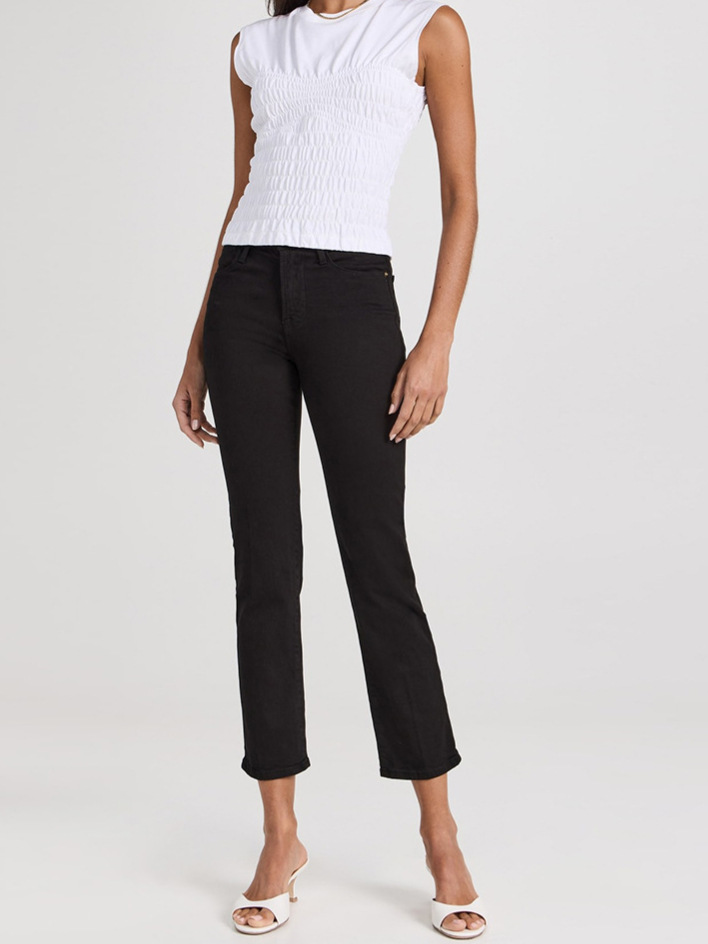 Femme  Jean Paul Flare Noir  | Pantalons & Jeans Femme Femme