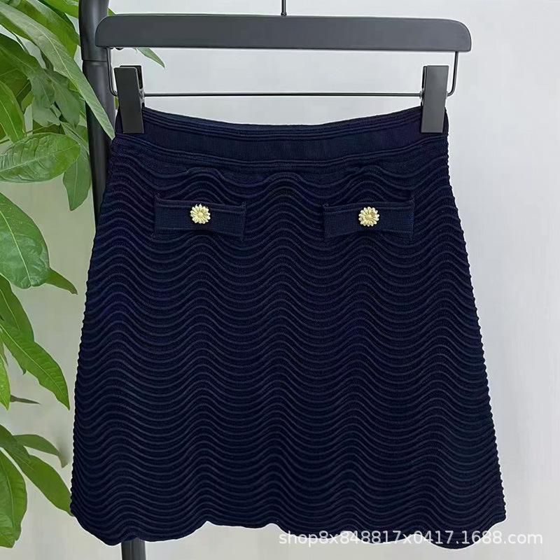 Femme  Jupe Courte En Maille Plissée  | Jupes & Shorts Femme BORDEAUX