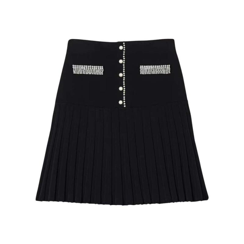 Femme  Jupe Courte Ornée De Perles  | Jupes & Shorts Femme Femme