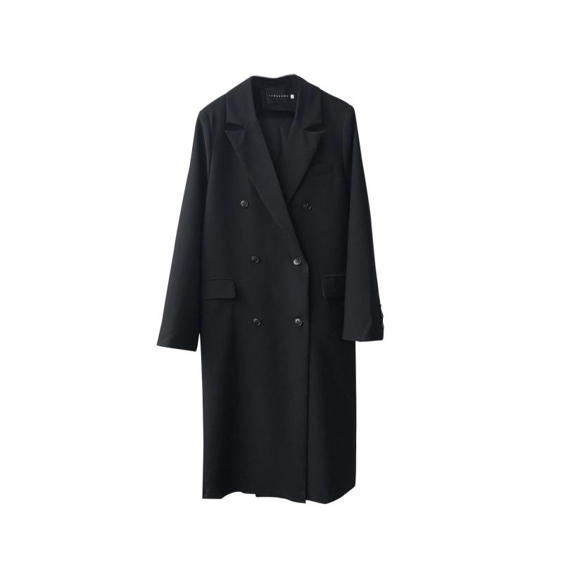 Femme  Manteau Long En Laine Mélangée  | Vestes & Manteaux Femme Femme