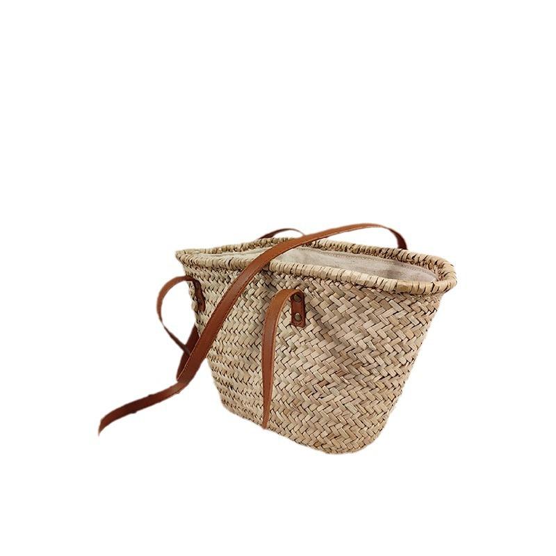 Femme  Panier Voyou Petit Modèle En Raphia  | Sacs Accessoires Femme