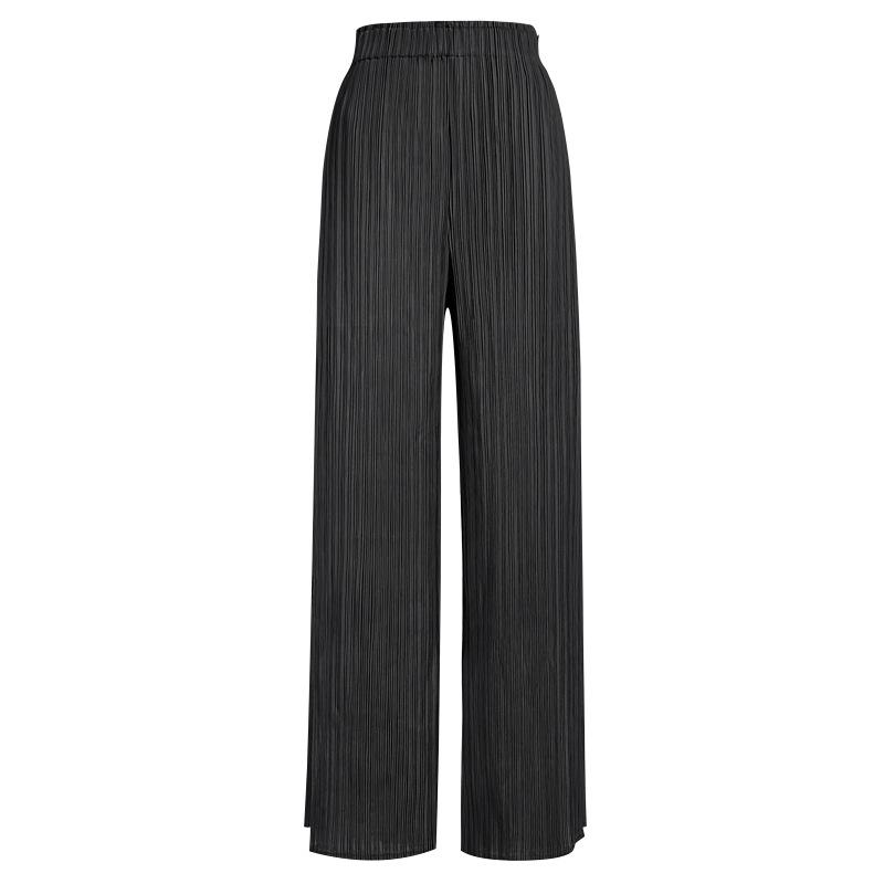 Femme  Pantalon Fluide Plissé Argenté  | Pantalons & Jeans Femme Femme