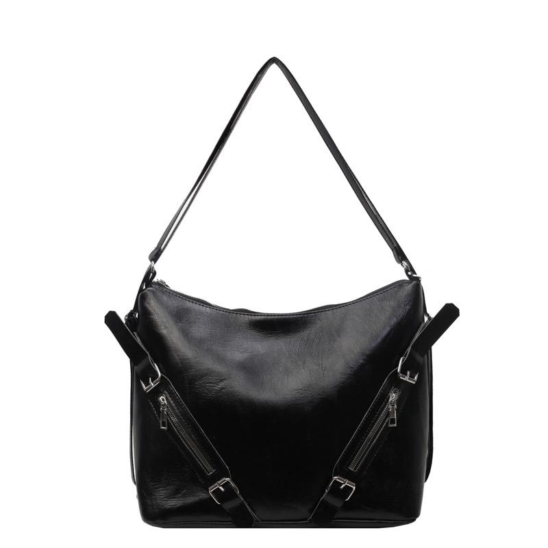 Femme  Sac Voyou Medium En Cuir Vernis Craquelé  | Sacs Accessoires Femme