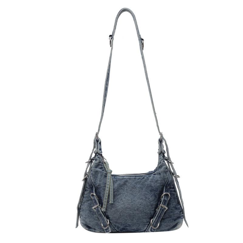 Femme  Sac Voyou Mini En Denim  | Sacs Accessoires BLEU MOYEN