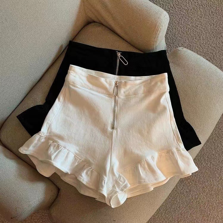 Femme  Short À Volants  | Jupes & Shorts Femme CAMEL