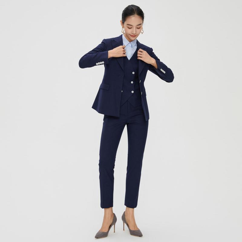 Femme  Veste De Costume À Double Boutonnage  | Blousons & Vestes Blousons & Vestes Blousons & Vestes