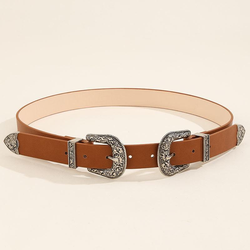 Femme|Homme  Ceinture Cowboy En Cuir Avec Strass  | Ceintures Accessoires Ceintures