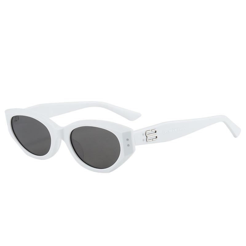 Femme|Homme  Lunettes De Soleil 4G En Acétate  | Lunettes De Soleil Accessoires Creme