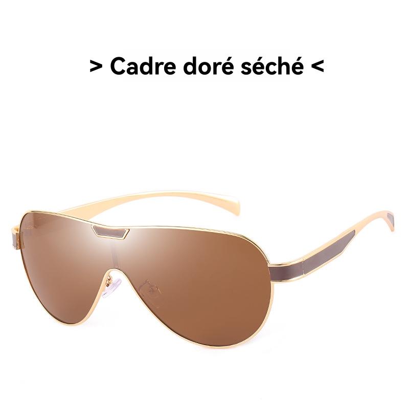 Femme|Homme  Lunettes De Soleil Unisexe 4Gem En Métal  | Lunettes De Soleil Accessoires Dore