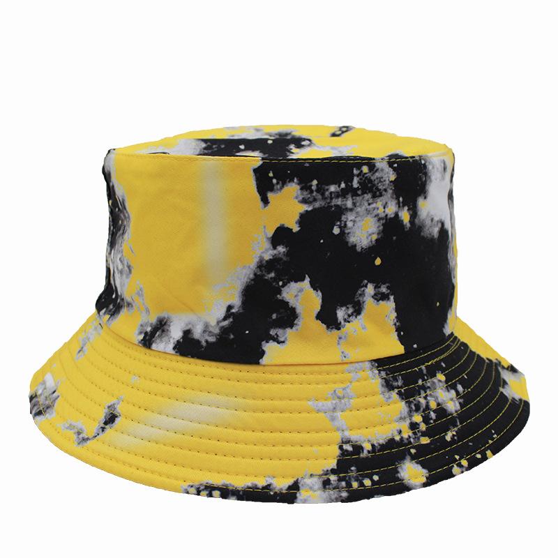 Homme  Bob  En Soie Imprimé Citron  | Bonnets & Casquettes Accessoires BLEU CIEL