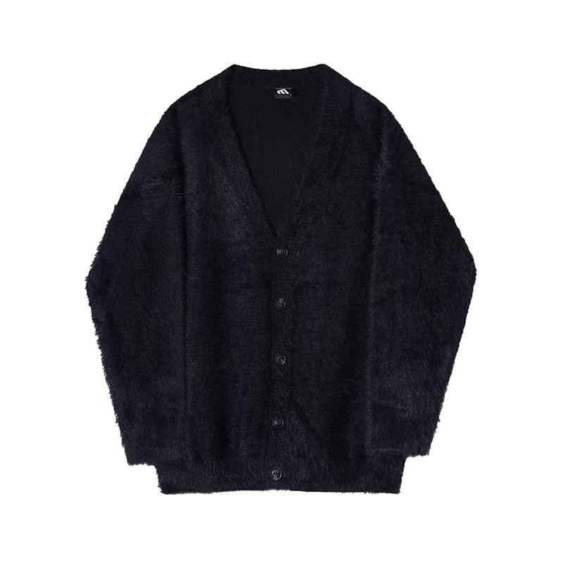 Homme  Cardigan En Chenille Brodée Œil De Chat  | Pulls & Cardigans Homme Homme