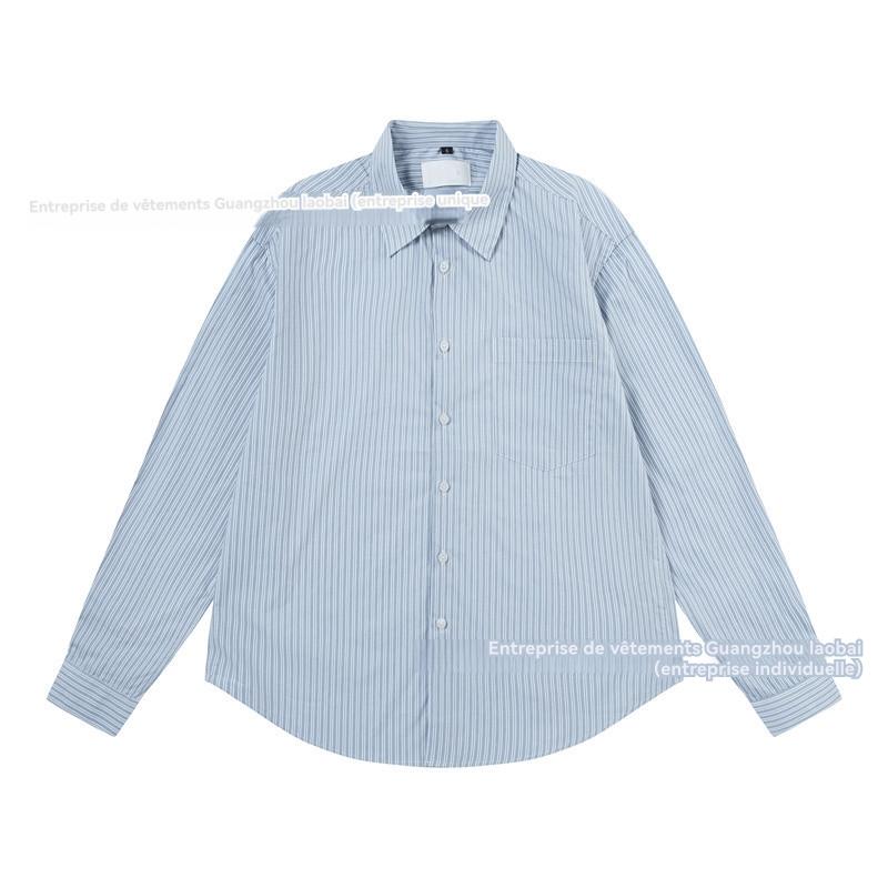 Homme  Chemise  1952 En Coton  | Chemises Chemises Bleu Clair