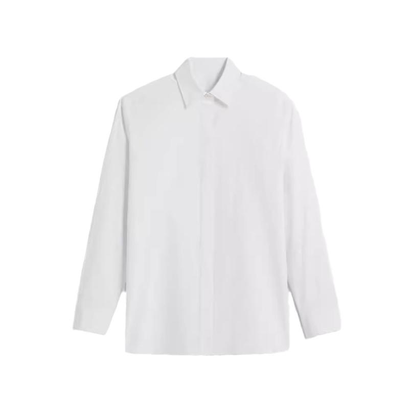 Homme  Chemise En Popeline Brodée 4G  | Chemises Chemises BLANC