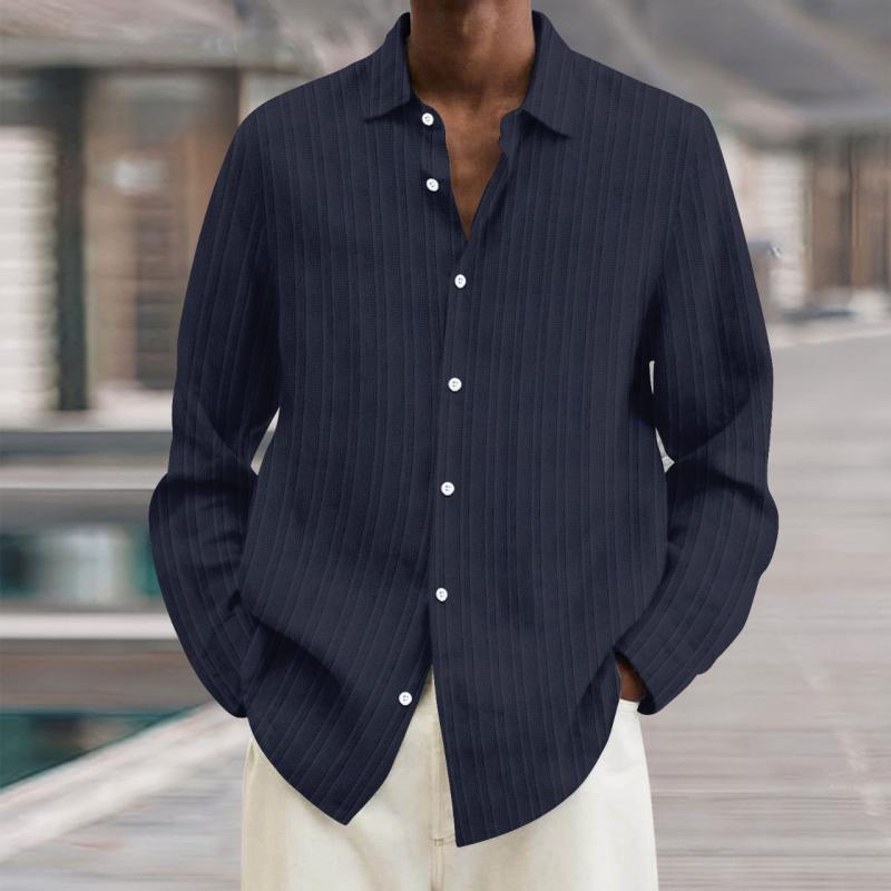 Homme  Chemise En Voile De Coton À Rayures  | Chemises Chemises Chemises