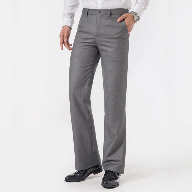 Homme  Pantalon De Costume En Laine  | Pantalons & Jeans Homme GRIS CHINE