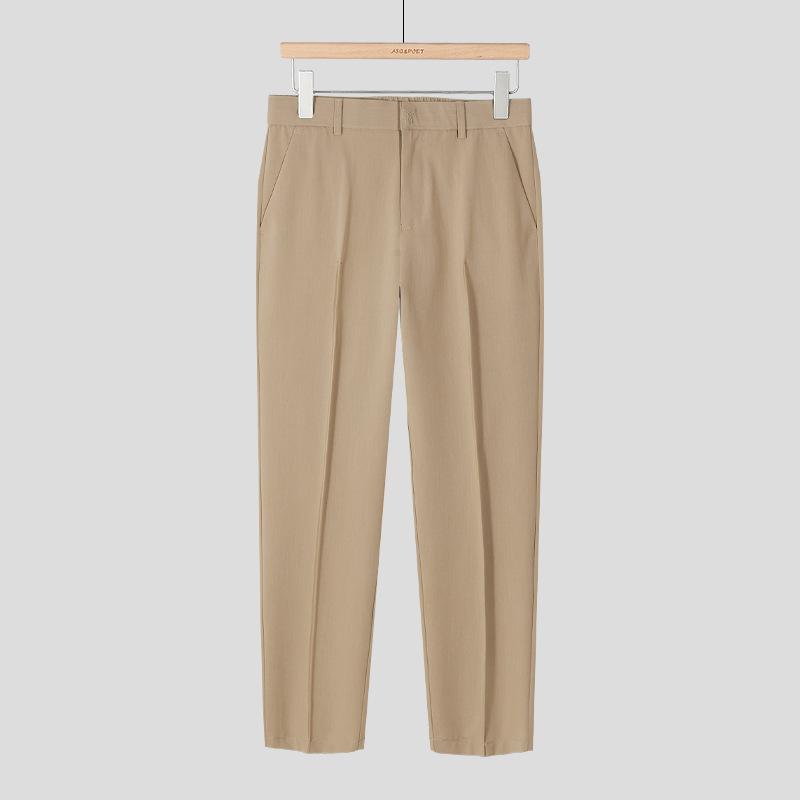 Homme  Pantalon De Costume En Laine  | Pantalons & Jeans Homme BEIGE