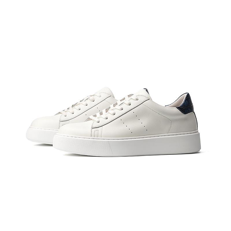 Homme  Sneakers City Sport En Cuir  | Sneakers Chaussures BLANC