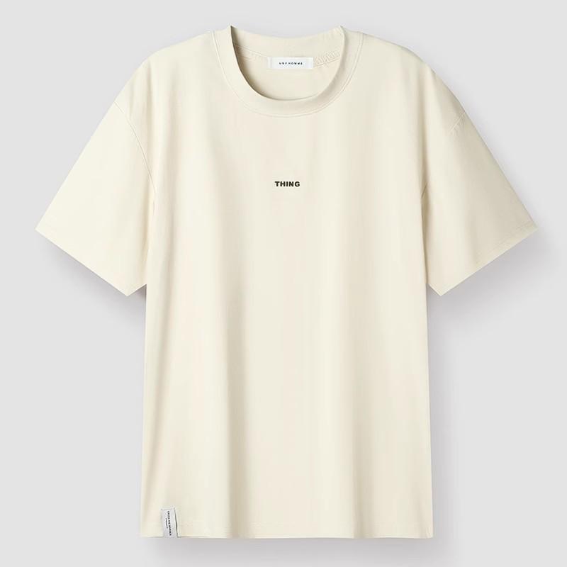 Homme  Tee-Shirt À Manches Courtes  | T-Shirts & Polos Homme BLANC