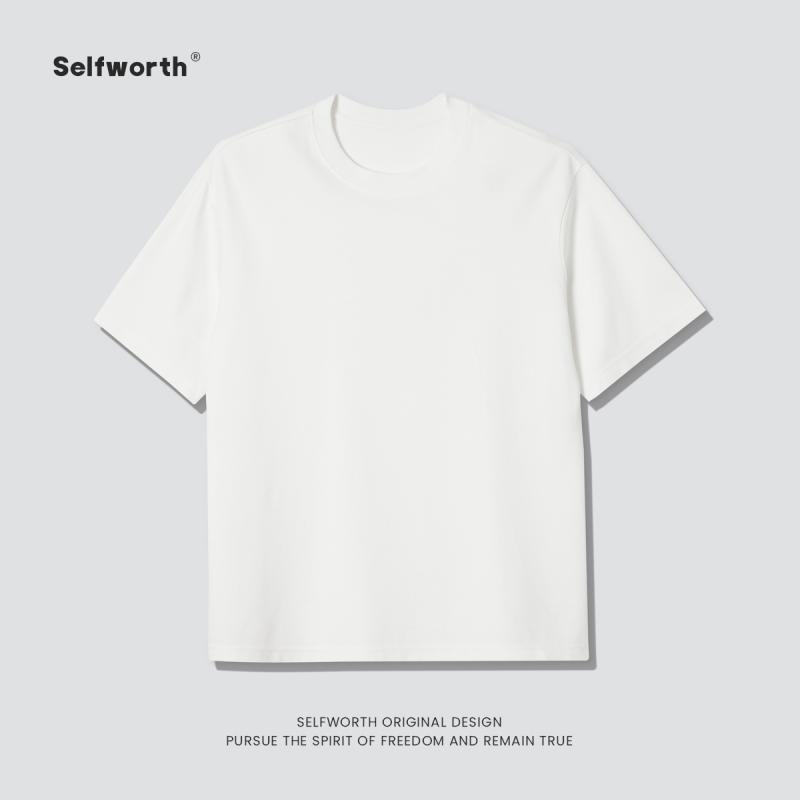 Homme  Tee-Shirt En Coton  | T-Shirts & Polos Homme BLANC